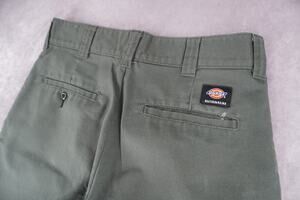 Dickies Skateboarding Slim Straight Flex Pants Olive Green Men’s 30x34